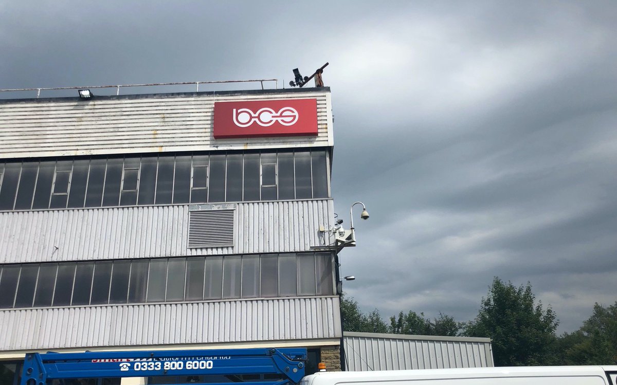 MWGraphicsUK's tweet image. 2 new Flexface Led light box getting installed at BCS Automotive Interface Solutions.