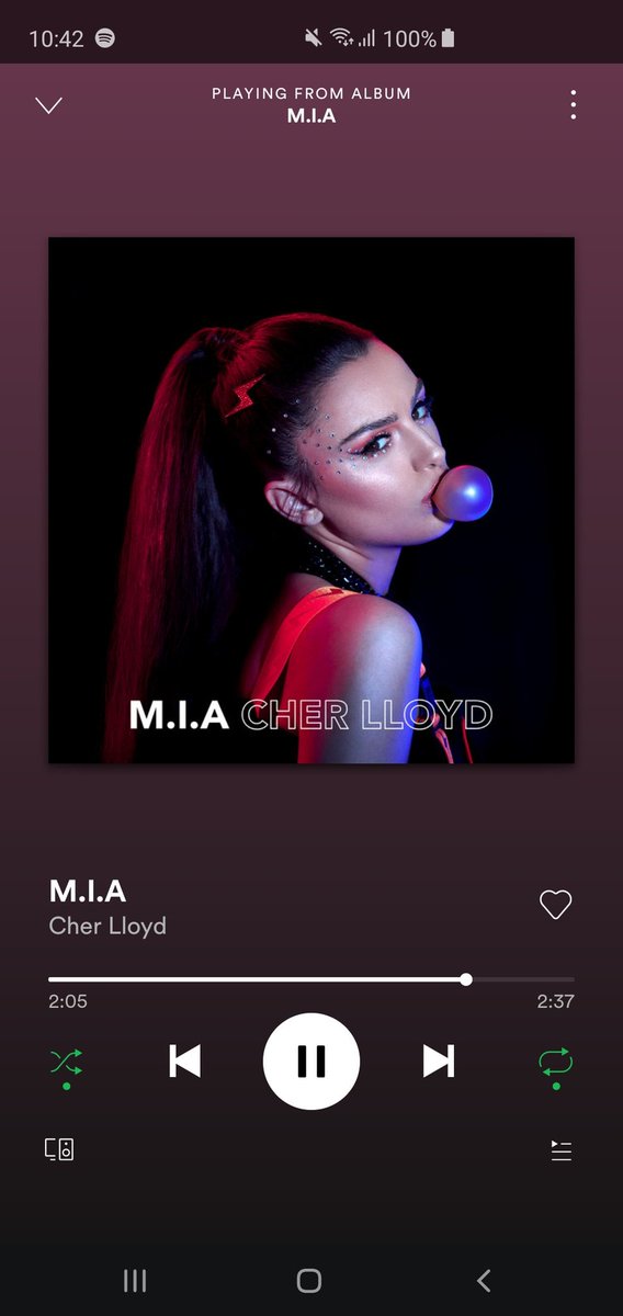 scanlon91's tweet photo. @CherLloyd #MIA on repeat! Love it 🎶😍 https://t.co/KRGtwXH6bm