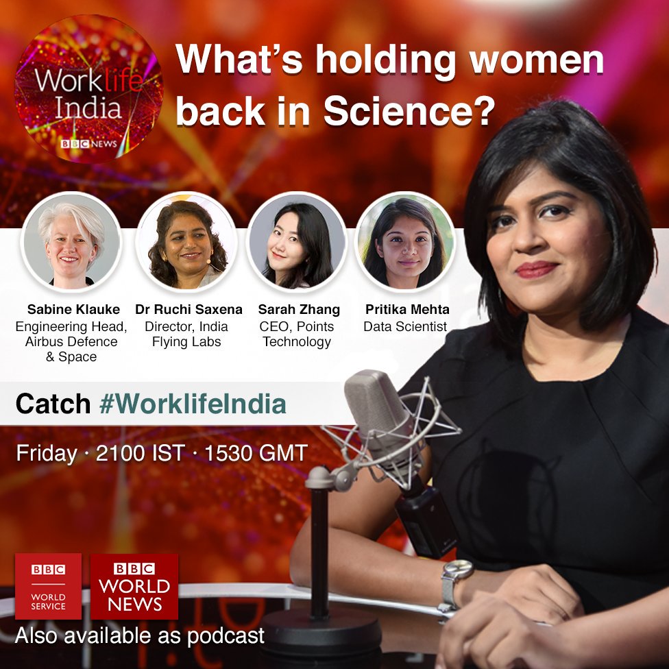 What's holding women back in science? How can we retain and promote more women into influential positions in science?

#WorklifeIndia <a href="/wef/">World Economic Forum</a> [Tap to expand] bbc.in/2OsERgJ