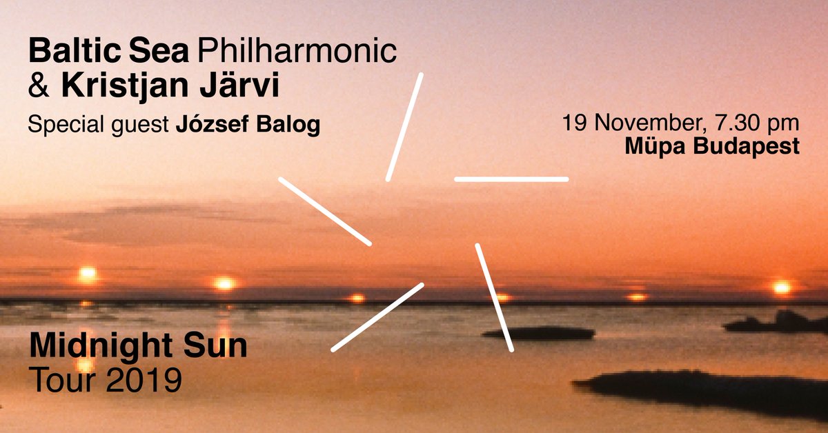 Nordic Pulse (@nordicpulse_npo) on Twitter photo Back with #MidnightSun for our debut in #Budapest this November! Together w/ <a href="/Kristjanjarvi/">Kristjan Järvi</a> and the Hungarian pianist Jószef Balog we’ll bring some magical Nordic sounds with pieces by #Grieg and #Stravinsky to <a href="/MupaBudapest/">Müpa Budapest</a>. All performed by memory 🙌 Back with #MidnightSun for our debut in #Budapest this November! Together w/ <a href="/Kristjanjarvi/">Kristjan Järvi</a> and the Hungarian pianist Jószef Balog we’ll bring some magical Nordic sounds with pieces by #Grieg and #Stravinsky to <a href="/MupaBudapest/">Müpa Budapest</a>. All performed by memory 🙌