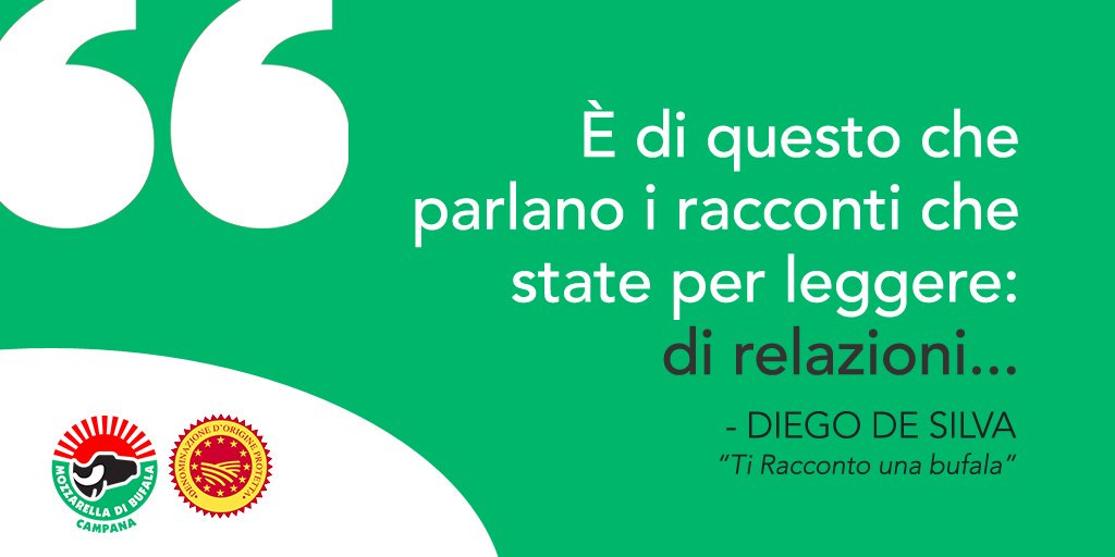 Sono tanti i racconti arrivati per il primo contest letterario sulla #Mozzarella di Bufala Campana DOP,promosso dal Consorzio con @leggeretutti Al centro la #mozzarellaDop e poi,come scrive il presidente della giuria <a href="/DiegoDeSilva3/">Diego De Silva</a>,la famiglia.Domani a <a href="/FoodeBook/">Food&Book Festival</a> la premiazione!