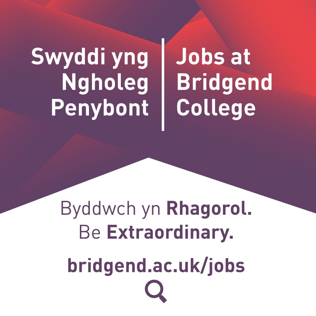 BridgendCollege's tweet photo. Know any Welsh speakers looking to work in an HR department? A fantastic opportunity has arisen for a welsh speaking HR Assistant to join our team here at Bridgend College. We are looking for an individual that can reflect our values and culture

https://t.co/TzFIA0bvOf https://t.co/Hz0iSniIYK