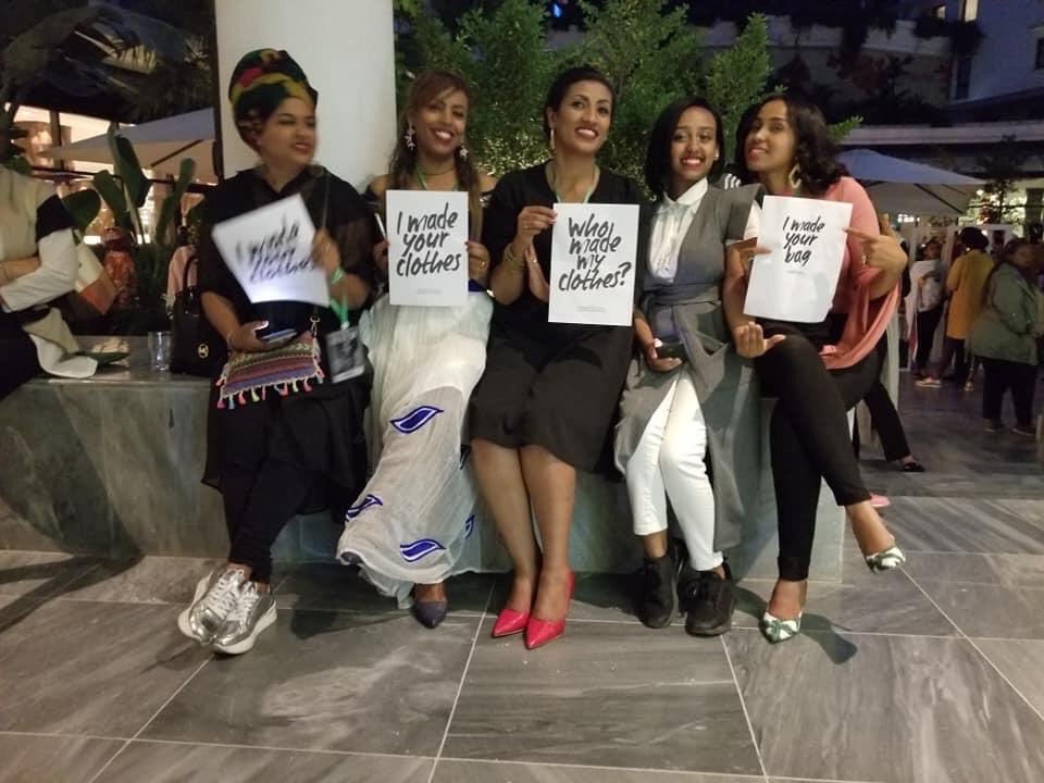 ITC_SITA's tweet photo. #Mitreeki fashion designers  learning to walk the catwalk ⁦@HubofAfrica⁩ fashion week in #Ethiopia ⁦@ITCnews ⁦@ITC_SITA⁩ #fashion #skillingfordesigners https://t.co/FDoMgGDbUT