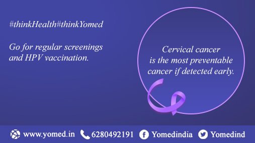 yomedind's tweet photo. Nearly 50 % of #cancer cases can be prevented. Be aware of cancer. Even the well-educated people might be unaware of cancer. Early detection and timely #treatment are very important for preventing the #disease.

Go for regular #screenings and HPV vaccination

#cancersurvivor https://t.co/c13OCpKjPl