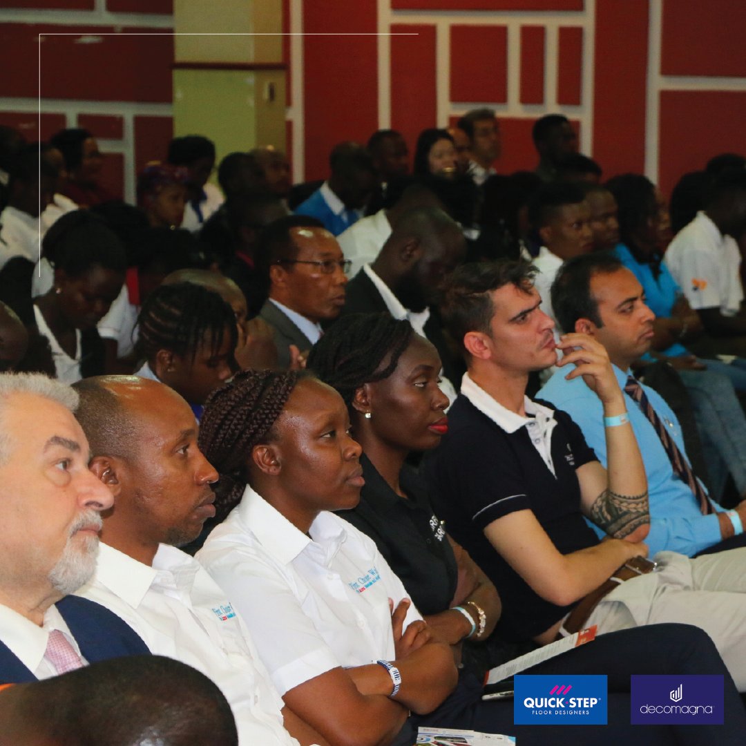DecomagnaKenya's tweet photo. Live from the opening ceremony for the 29th edition of the #KenyaHomesExpo! #QuickStepFloors https://t.co/3fLriFjiml