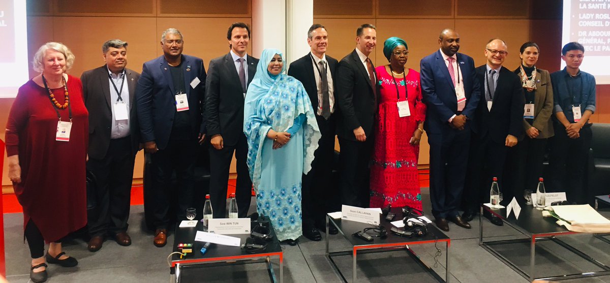 Merci <a href="/PeterASands/">Peter Sands</a> et <a href="/GlobalFund/">The Global Fund</a> et félicitations pour tout le travail effectué dans les coulisses à #AccelererLeMouvement 

Thank you Peter &amp; the GF congratulations for all the work behind the scenes to #StepUpTheFight &amp; make yesterday such a success! 🙌

We are all the Fund ❤️