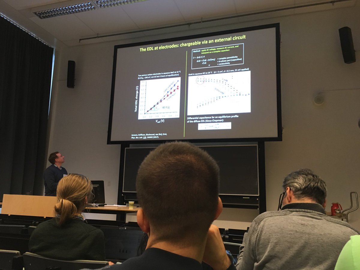 HartkampRemco's tweet photo. Awesome #iontronics meeting in Utrecht. Very interesting talks on electric double layer properties! https://t.co/vOyQm7vhmW