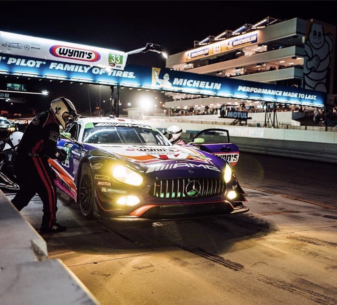 WynnsRacing's tweet photo. #MotulPetitLemans Night practice and the #33 @wynnsracing @rileytechno @mercedesamg GT3 is looking good! P2️⃣ overall and some very fast laps is a great start! #doingthework #thisiswherewynningstarts #imsa #michelin #80yearsofwynns 📷 credit Wynns France https://t.co/kjQSGRyeOq
