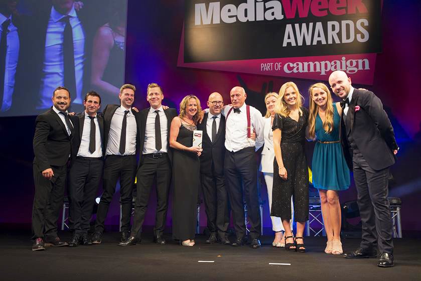 Goodstuffers's tweet photo. A fantastic night at the @mediaweekawards, bringing home 3 golds including the Grand Prix for the brilliant campaign 'Inviting Home Lovers Back to Mine' for @DunelmUK with @itvmedia. As they say, good things come in threes 🏆🏆🏆 https://t.co/DnkSg5WZ8v