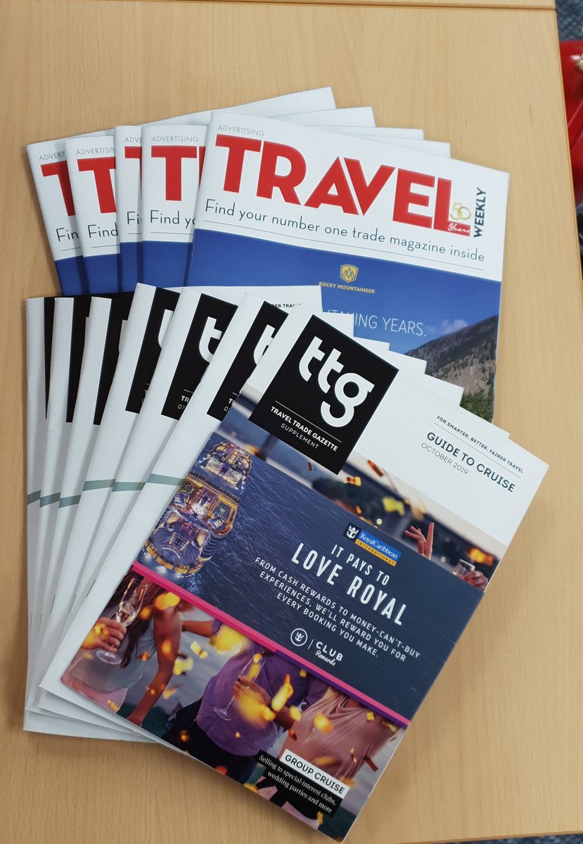 TTC_Edinburgh's tweet photo. Even after numerous email requests sent to stop this we still receive this amount of weekly! How can we guarantee that we only receive 1 of each @travelweekly @TTGMedia https://t.co/JcjrBpUV5s