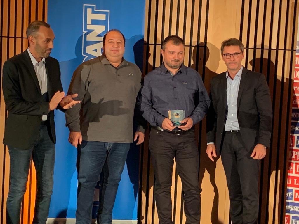V_Flachaire's tweet photo. @CALanguedoc fier de mettre à l’honneur l’innovation et les entrepreneurs #audois lors de l’événement #SeptuORs. Bravo à #AlizéeSoft gagnant du prix #Innovation @Midilibre @ladepechedumidi https://t.co/WGZRdDaiym