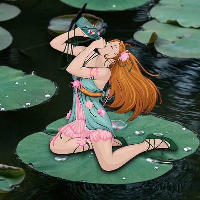 eivy's tweet photo. Nymphe aquatique
#illustrator #vector #illustration #waterlily https://t.co/4PVQwxTzMN https://t.co/2yElb3nTVh