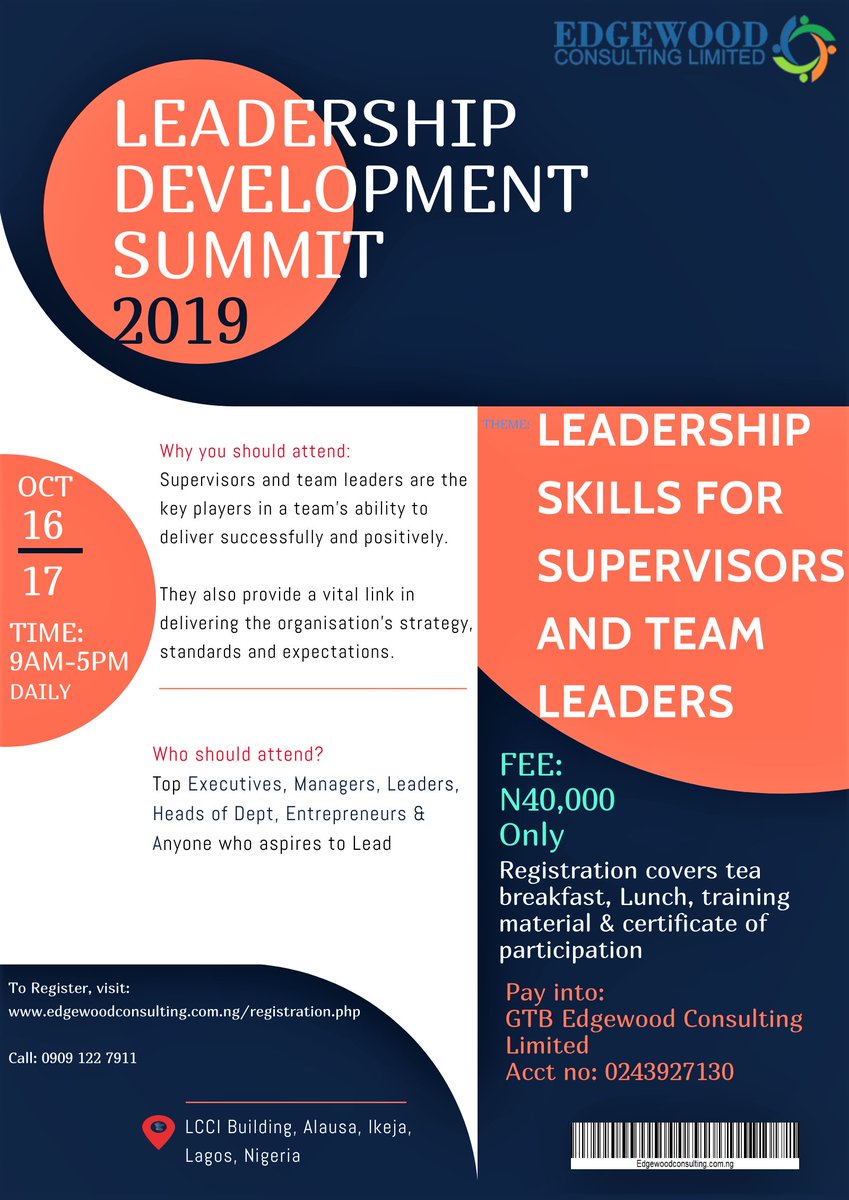 edgewoodconsult's tweet photo. Managers undertake A series of transactional activities ensuring people, processes and paper are controlled within A set of clearly defined rules to achieve an
organisational goal.  #LeadershipDevelopmentTraining
#FridayMotivation https://t.co/7UBnLDFP3L
