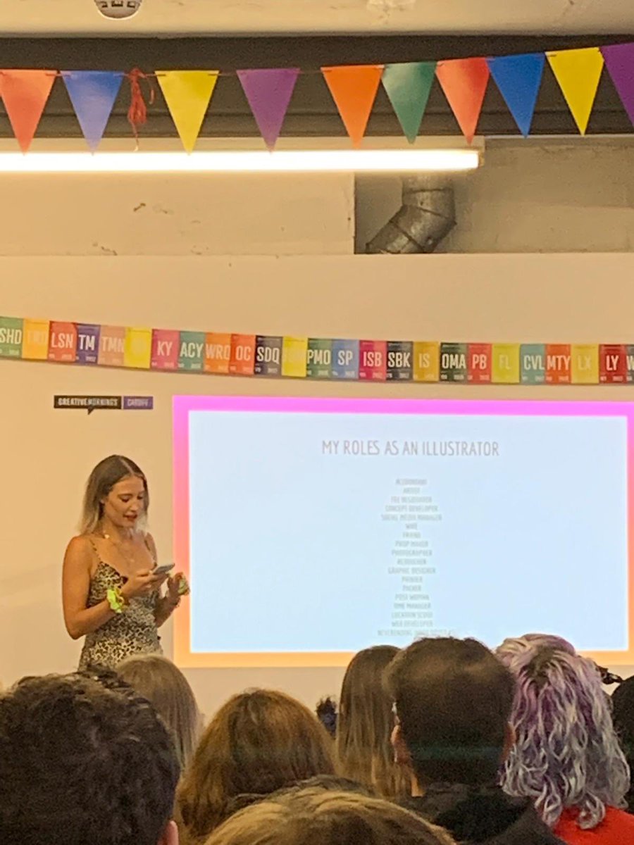 designdough's tweet image. A super inspiring morning listening to @NikiPilkington share her story at @CM_Cardiff @CDFdesignfest. We loved every minute. Thank you! #CMFlow