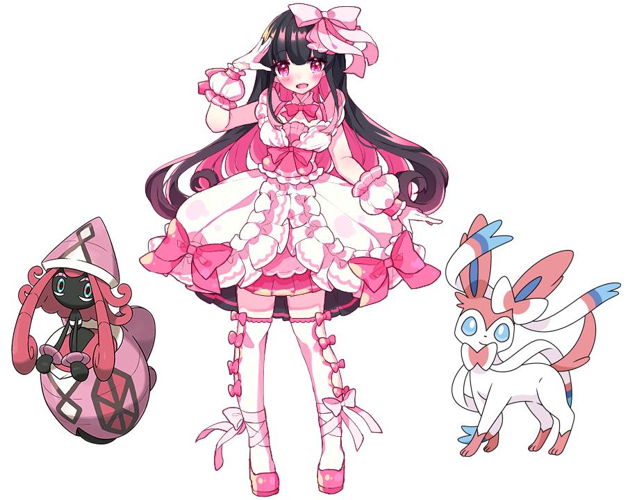 羽苺丸 ひめか 光になりたいvtuber 似ているって言われたことあるのはカプテテフとニンフィアかな ໒ 似ているポケモン ポケモン T Co Os6vbvcmmg Twitter