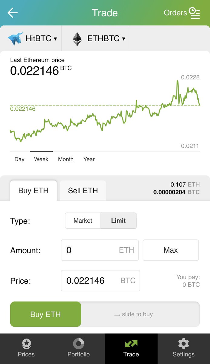 GoodCryptoApp's tweet photo. We are delighted to announce a start of cooperation with #HitBTC - the most advanced crypto exchange. 
Trade on the go, import account history and track your balances in real time, get order execution alerts - on iOS or Android.
#cryptotrading #cryptoexchange https://t.co/2pfbVmQ9q2