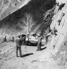 28 #RunawayPakArmyA Stuart tank of the 7th Cavalry negotiates a narrow mountain road. Photo Courtesy - The Battle of Zoji La by Dr Sudhir S Boleria