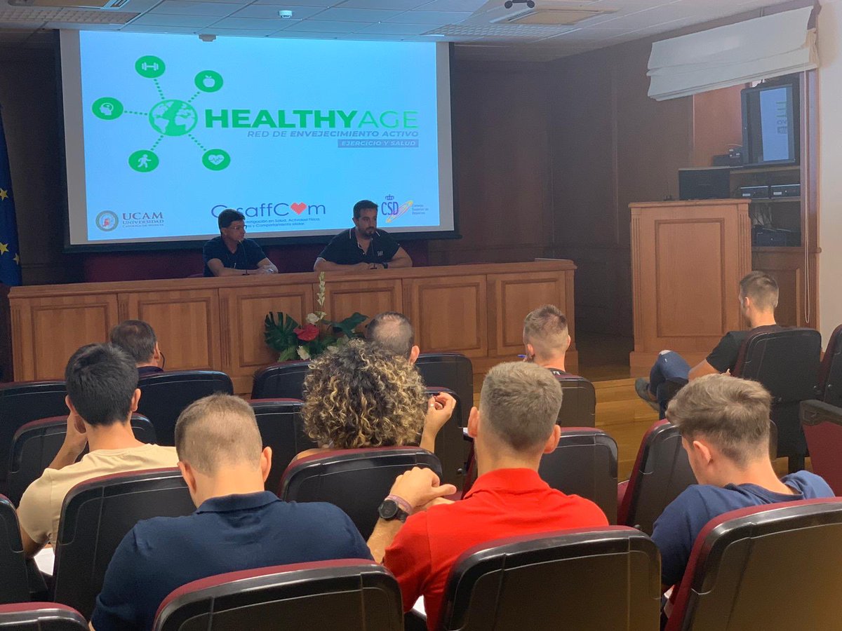 Healthyagenet's tweet photo. Tenemos el honor de contar con el Dr. Rodrigo Gomes de Souza Vale @rodrigovale11 para impartir el primer seminario de nuestra Red @Healthyagenet “Envejecimiento Activo, Ejercicio y Salud” del @deportegob coordina @gisaffcom @UCAM @UCAM_Investiga #Healthyagenet #activeageing https://t.co/1xnNOlymlj