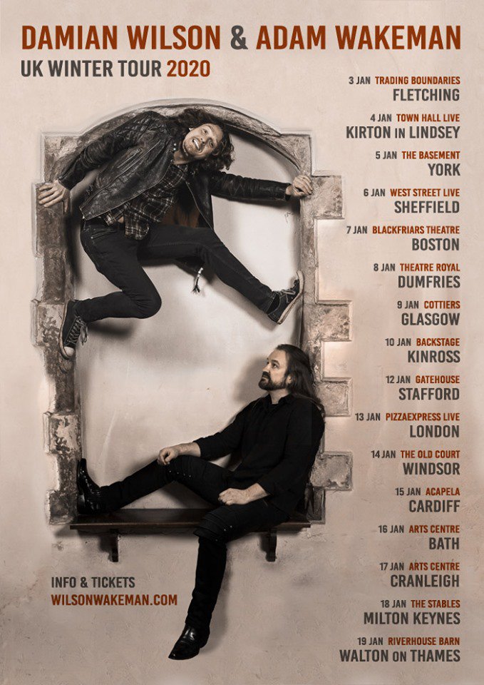 Theatre Royal Dumfries (@dfstheatreroyal) on Twitter photo <a href="/Damian_Wilson/">Damian Wilson</a> and <a href="/Wakemanofficial/">Adam Wakeman</a> make a welcome return to <a href="/DfsTheatreRoyal/">Theatre Royal Dumfries</a> on 8th January 2020.
Grab tickets now for these two fantastic musicians at the Theatre Box Office, <a href="/Midsteeple/">MidsteepleBoxOffice</a> and theatreroyaldumfries.co.uk
<a href="/DGWGO/">Dumfries & Galloway! What's Going On?</a> @OnlineDcr <a href="/DNG_24/">DNG24</a> <a href="/DandGLife/">D&GLife</a> #seesouthscotland <a href="/Damian_Wilson/">Damian Wilson</a> and <a href="/Wakemanofficial/">Adam Wakeman</a> make a welcome return to <a href="/DfsTheatreRoyal/">Theatre Royal Dumfries</a> on 8th January 2020.
Grab tickets now for these two fantastic musicians at the Theatre Box Office, <a href="/Midsteeple/">MidsteepleBoxOffice</a> and theatreroyaldumfries.co.uk
<a href="/DGWGO/">Dumfries & Galloway! What's Going On?</a> @OnlineDcr <a href="/DNG_24/">DNG24</a> <a href="/DandGLife/">D&GLife</a> #seesouthscotland
