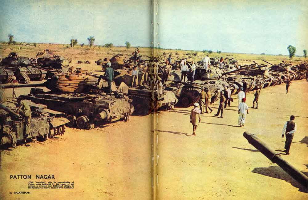 29 #RunawayPakArmyQ: How many tanks have towns named after them?Ans: Only one - The Patton Tank!:D(Photo: Patton Nagar, 1965)
