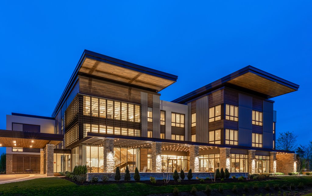 BCTarchitects's tweet photo. We are excited to receive the People's Choice Award for Commercial Architecture in the 2019 @AIAMaryland Excellence in Design Awards program for our #ArborTerraceFulton senior living project in #Fulton, MD.
@ForresterTweets @ArborCompany Capitol Seniors Housing https://t.co/CNIj6iuqCM