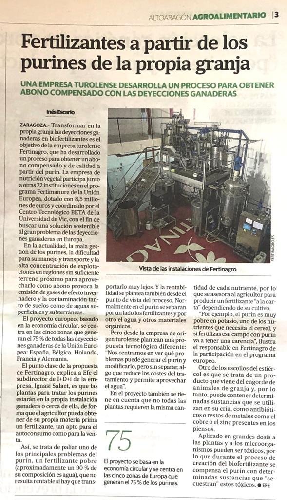 No cabemos en nosotras de gozo: más de 3 años y 1/2 repitiendo esto y de repente lo leemos todo junto. Cuando se quiere vender una tecnología, parece que los #purines ya no son tan buenos para usarlos como "inocuo fertilizante orgánico" ¿eh? Abrimos hilo, que la cosa lo merece.