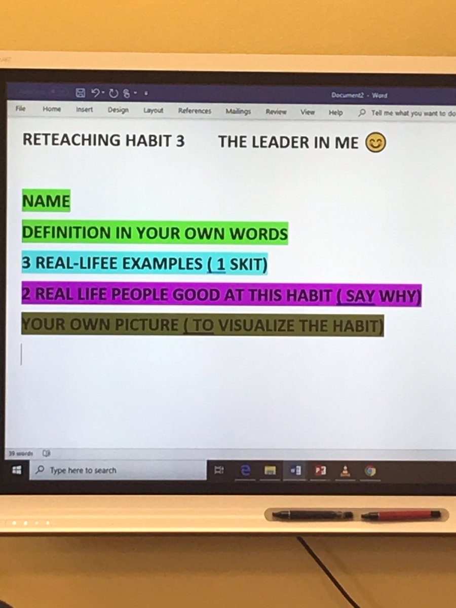 cntocco's tweet photo. Shout out to Mrs. Benito @SixMileCharter! Students involved in Complex Talk while engaged in a "teach-back" of Habit 3! WOW! https://t.co/nWsb8kTsrq