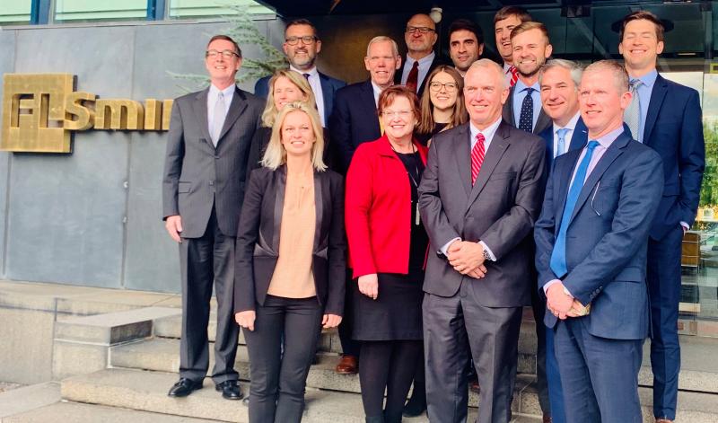 FLSmidthAFT's tweet photo. Our Denmark head office hosted representatives from #GDEcD and discussed economic development in Georgia, USA. We are proud to be a part of the local community, and to have a skilled workforce supporting our #sustainability commitment.
#Repost #wehaveapassionforcleanerair https://t.co/qd36wF7Jsn