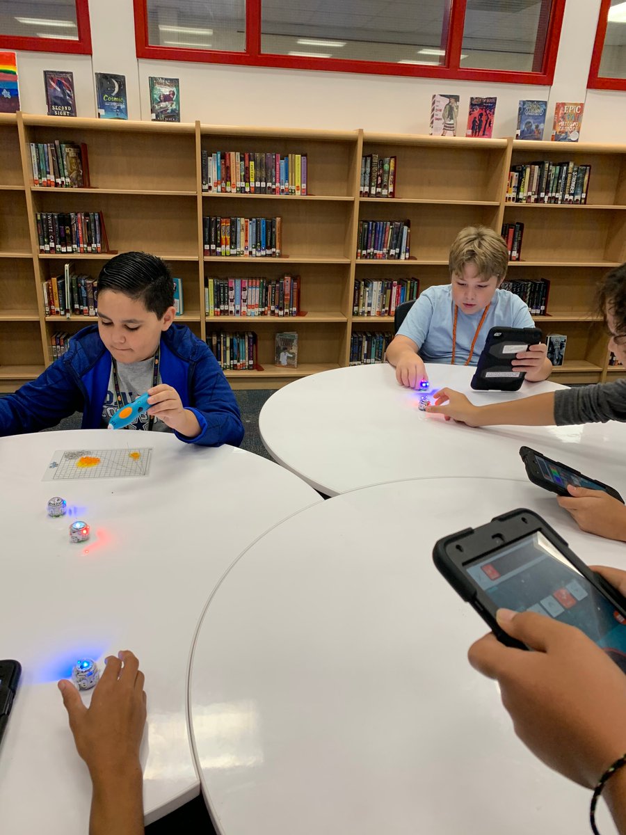 Having fun at makerspace club this morning! Thank you to Buda Public Library for allowing us to borrow supplies!