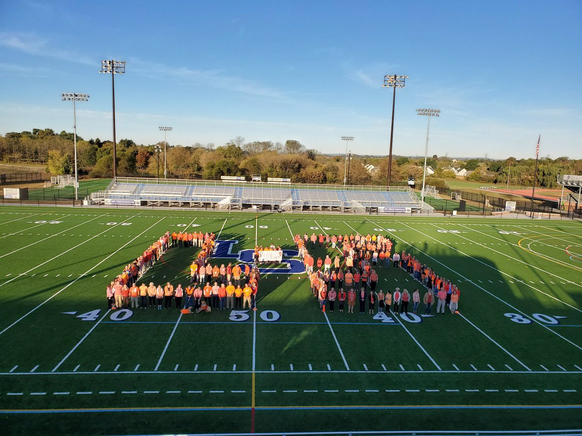 Second grade teachers rallied faculty &amp; staff districtwide to wear orange for today's inservice in support of their colleague Kim Smith and her family. #LSPioneers