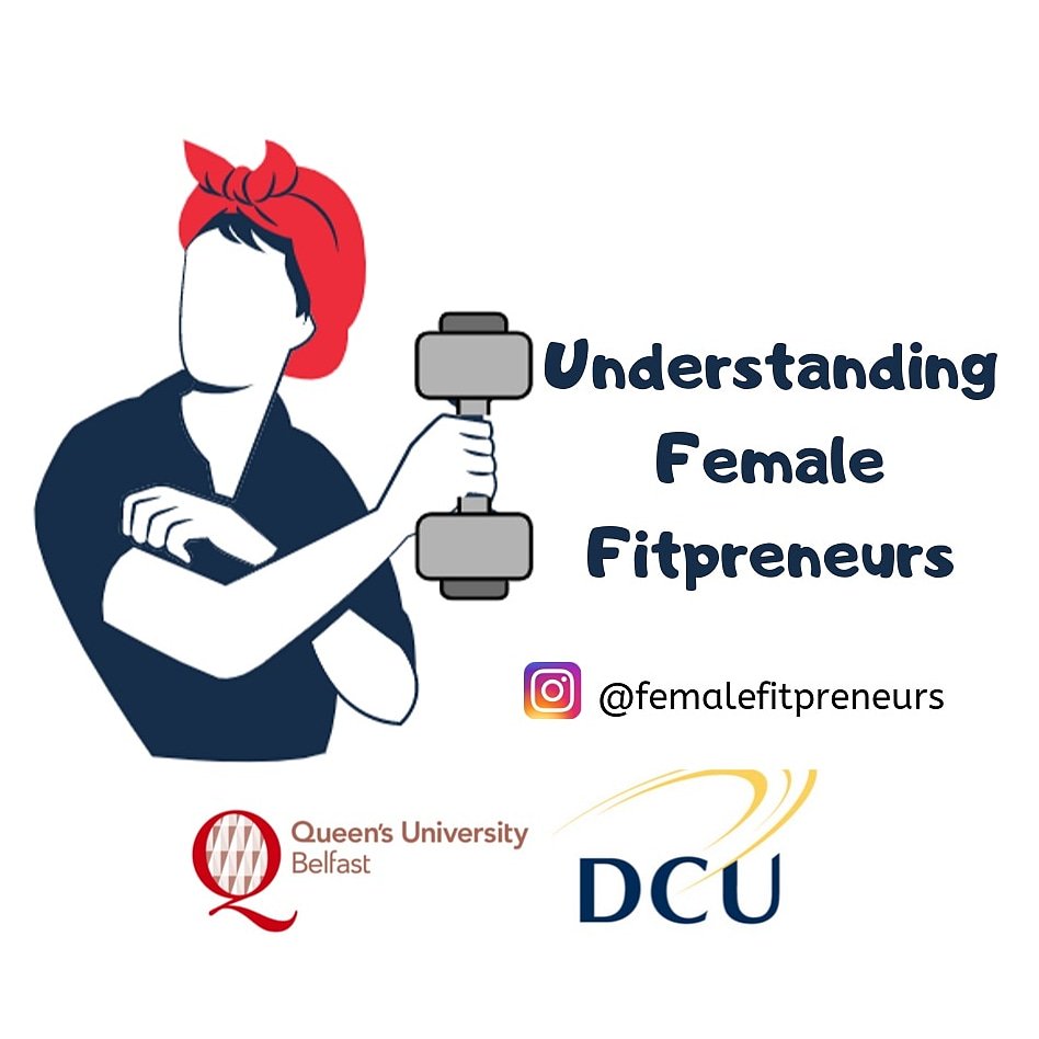 PhDcartoon's tweet photo. 1/4 ๐New Instagram page and exciting project lead by Grainne Kelly @QUBManagement exploring how #female #entrepreneurs utilize #socialmedia in the #health & #fitness sector.
#lovequb @QUBelfast @DublinCityUni #femalept #WomeninBusiness #fitpreneurs #GigEconomy https://t.co/VTPWJAZFpt
