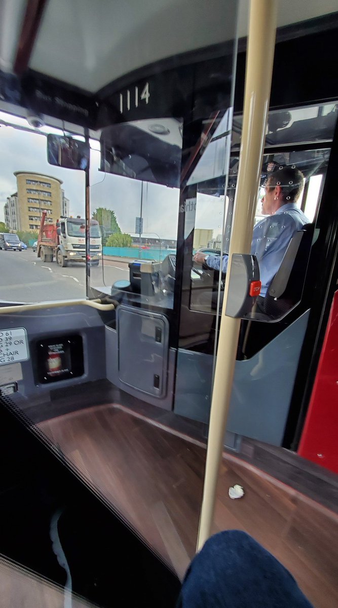 progressiveact's tweet photo. The @mta @NYCTSubway @NYCTBus steals everything from London except how they value their employees safety and protection. Photo cred: @trevgoesplaces 📸 #nyct #fastforwardnyc #london #nyc https://t.co/6xytAqPdfC