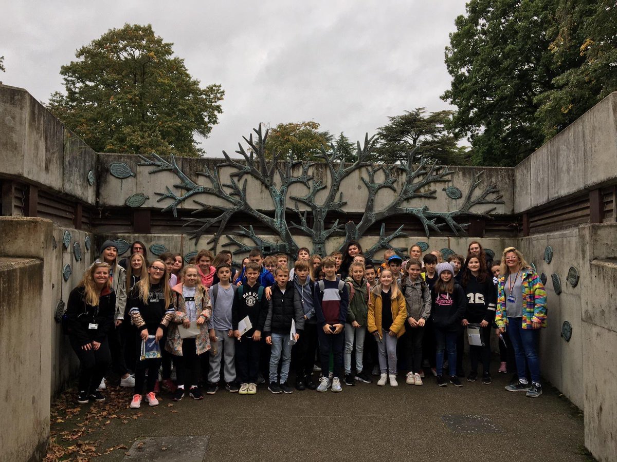 Blue bus are underground!