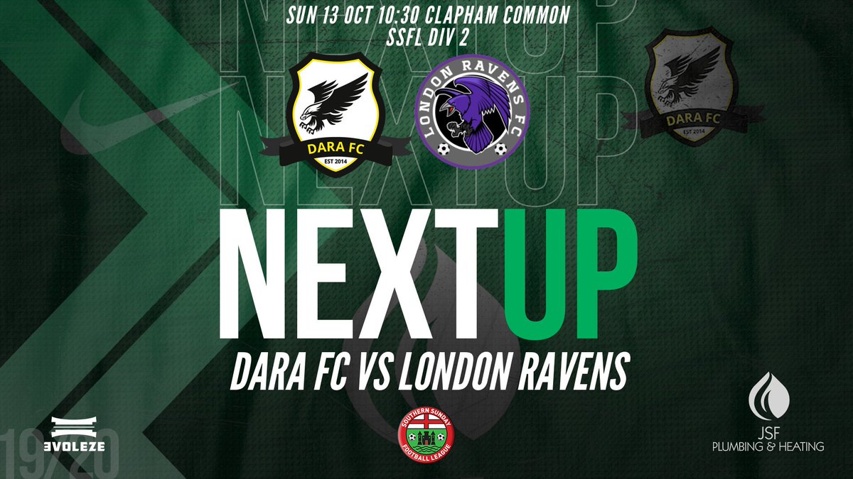 Dara_FC_'s tweet photo. We are back on the road again on Sunday to face @LondonRavensFC https://t.co/Xtv6SGk2Ae