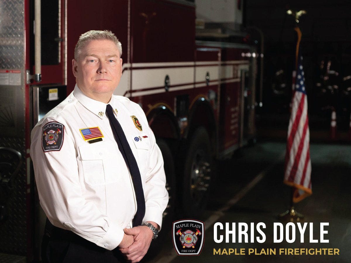 mapleplainfire's tweet image. Firefighter Spotlight: Chris Doyle. Chris has been a fireman at MPFD since 1997.

#MPFD #firefighter #firedepartment #mapleplain #minnesotafireman