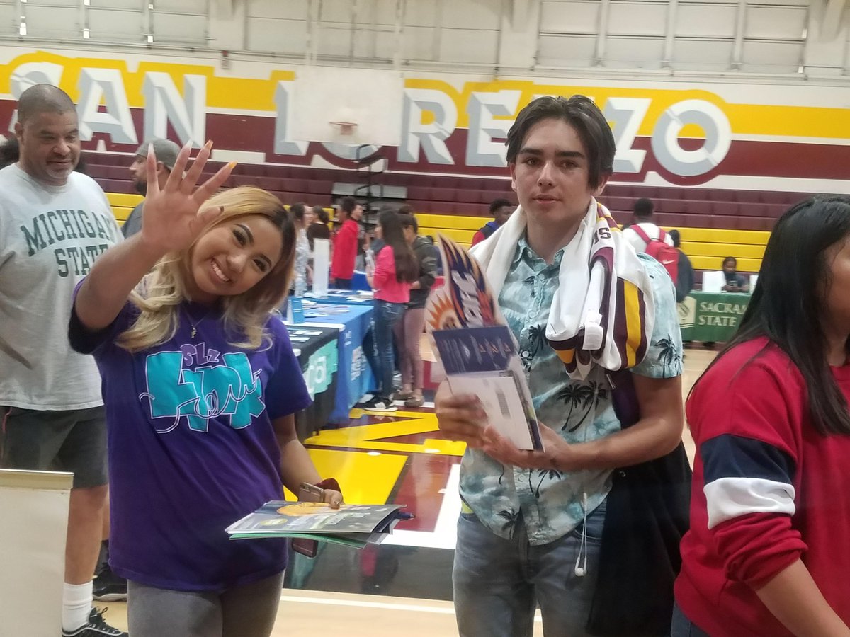 SLz HS Counselors showing their happiness with all the College bound Grizzlies!  Great Job Counselors !!!