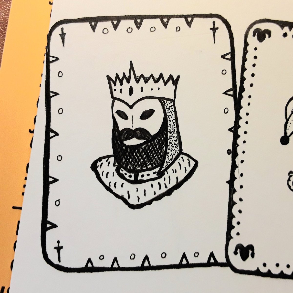 TwstdThornsArt's tweet photo. #Inktober Day 11: King https://t.co/wfwvAgKdsB
