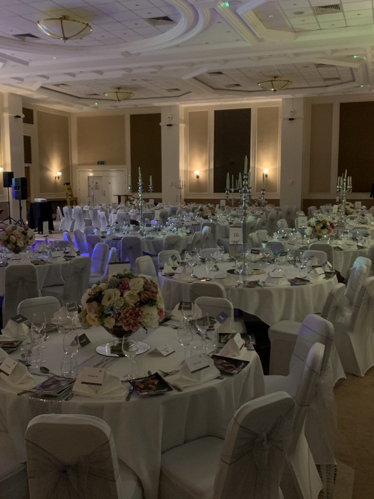 The venue looks fantastic for the <a href="/livewellsw/">Livewell Southwest</a> #peopleawards tonight. Honoured to be presenting the leadership award. Congratulations to all those nominated.