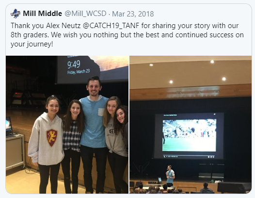 Not only is he a leader within our company but he is a leader within our community! Assistant Store Manager Alex Neutz continues to make our communities his first priority by telling his story to various schools and organizations. Keep on making the world a better place <a href="/neutzy/">Alex Neutz</a> !