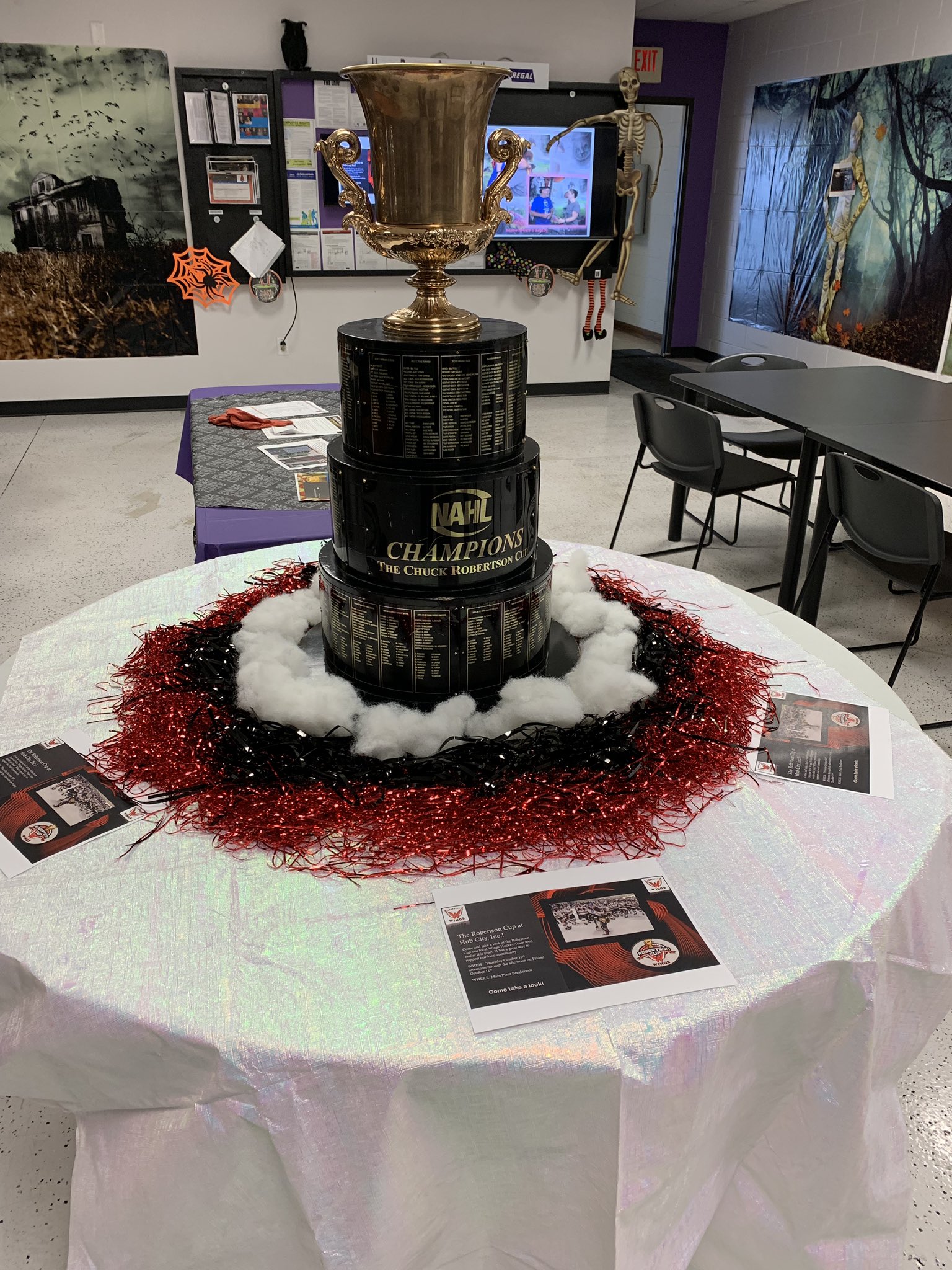 Aberdeen Wings on Twitter "Regal Beloit (Hub City Inc.) is enjoying their Day With The Cup! We