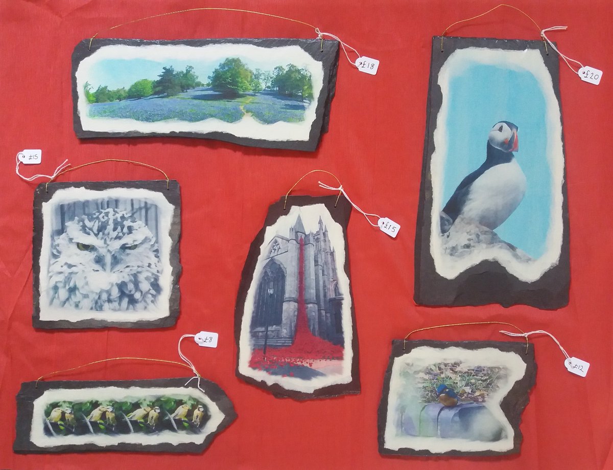 GMR_Photographs's tweet photo. I am VERY excited to introduce our new range of handmade #slatewallart hangings! Showcased below are a small selection of what is currently available, with many more available to buy at upcoming #craftfairs and online at https://t.co/lgAgeqhiVm
#handmadecrafts #perfectgifts 😀 https://t.co/bZC7jkCKbD