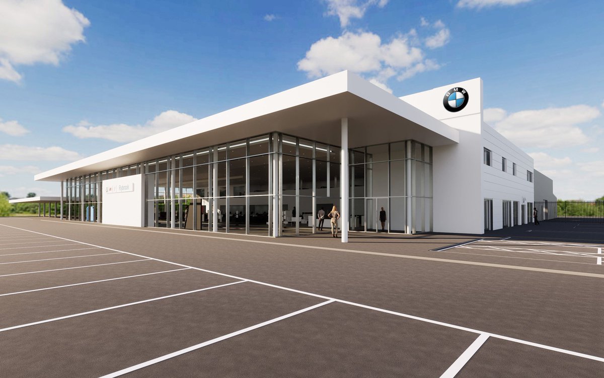 PLANNING SUBMITTED FOR RYBROOK WARWICK BMW SHOWROOM

<a href="/MDGArchitects/">MDG Architects</a>  are pleased to announce we have now submitted the design proposals to assist Rybrook with the planning application for the relocation of their existing showroom to a brand new facility in Warwick. 

#teammdg