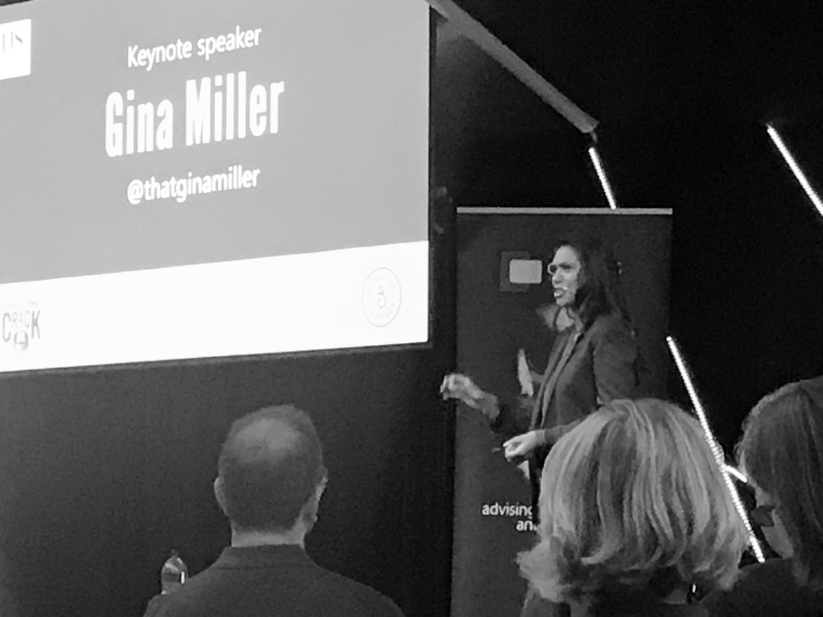 “As long as I’m the target of abuse, I know I must be doing something right.”

@thatginamiller will never stop using her voice to challenge irresponsible power. 

A standing ovation at the #BrightonSummit