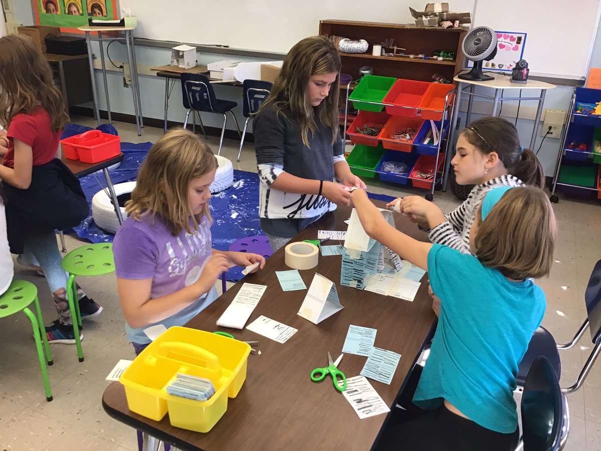 SAES Bergstrom Library Media Center tweet media