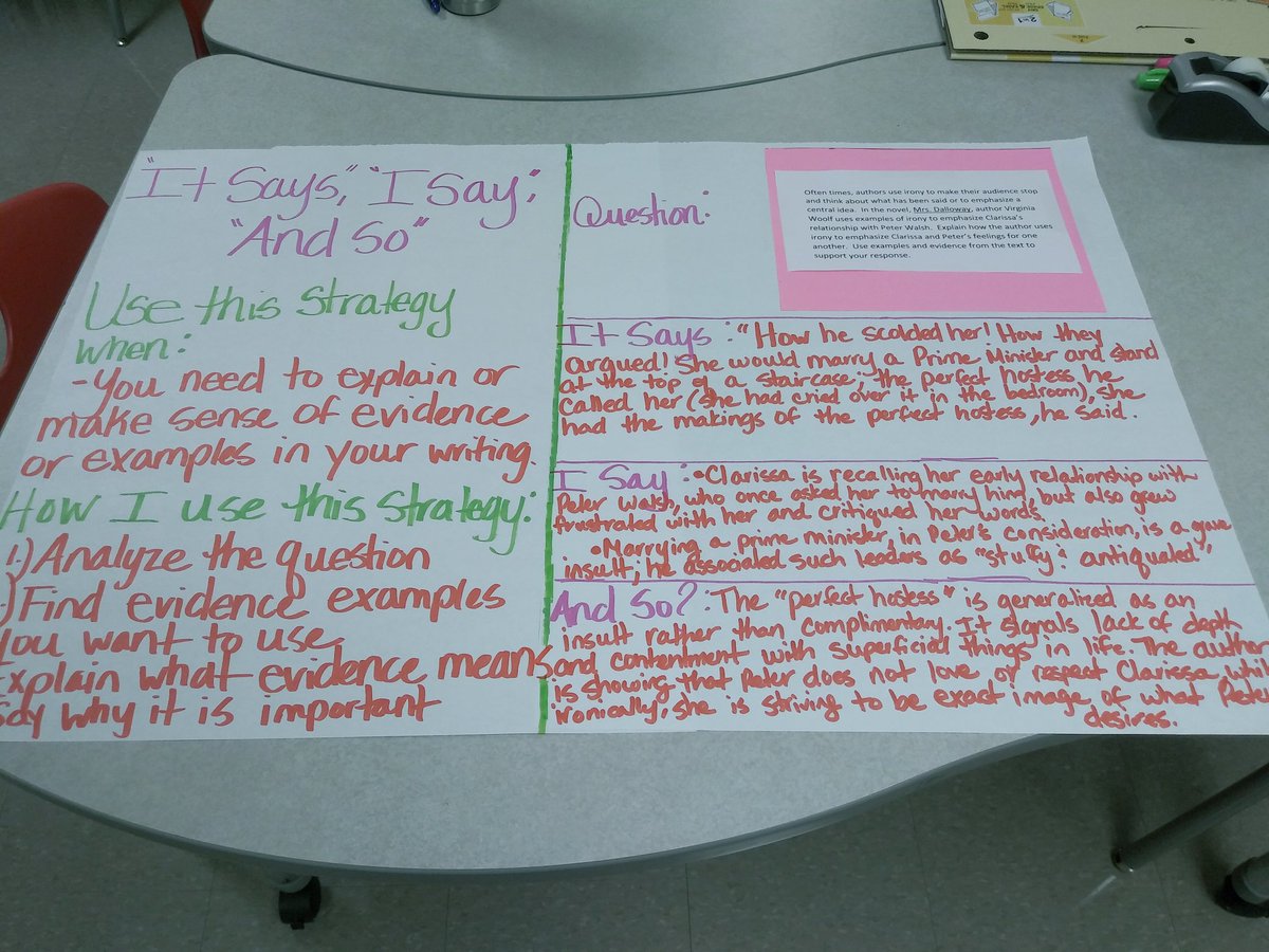 RCMSLitcoach's tweet photo. Modeling for teachers how they can model explicit writing strategies for students through use of anchor charts and think alouds.  How are you using anchor charts to support findings in your student writing?@simmonsteacher @CampbellK1EDU @SSCMSStallions @stayfrosty_esol https://t.co/IQFlx2eNvc
