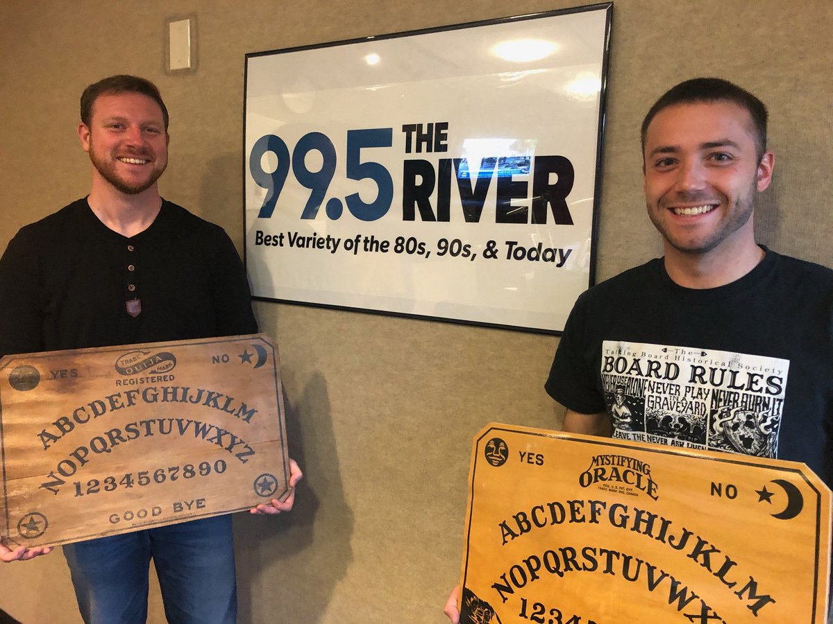 They're here..... join @995TracyV and <a href="/SGFParanormal/">SGFParanormal</a>. They are here all morning sharing their ghost hunting stories! Listen... if you dare!!!!