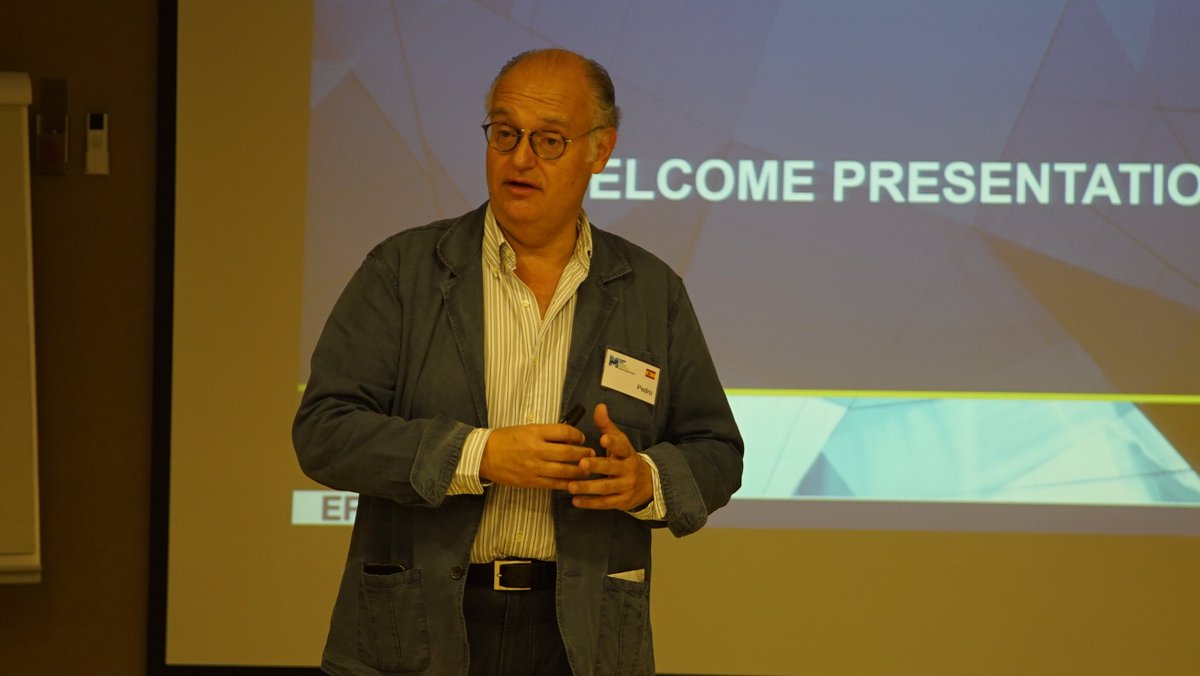 BERBEScom's tweet photo. Nuestro CEO, @PedroCanoMegias durante su intervención en la I European Reginonal Meeting #GHPRConnects de @GLOBALHealthPR que se está celebrando en Madrid y en la que se han reunido las agencias especializadas en salud y ciencia que forman parte de la red #GHPR. https://t.co/Zc4fSpZV5d