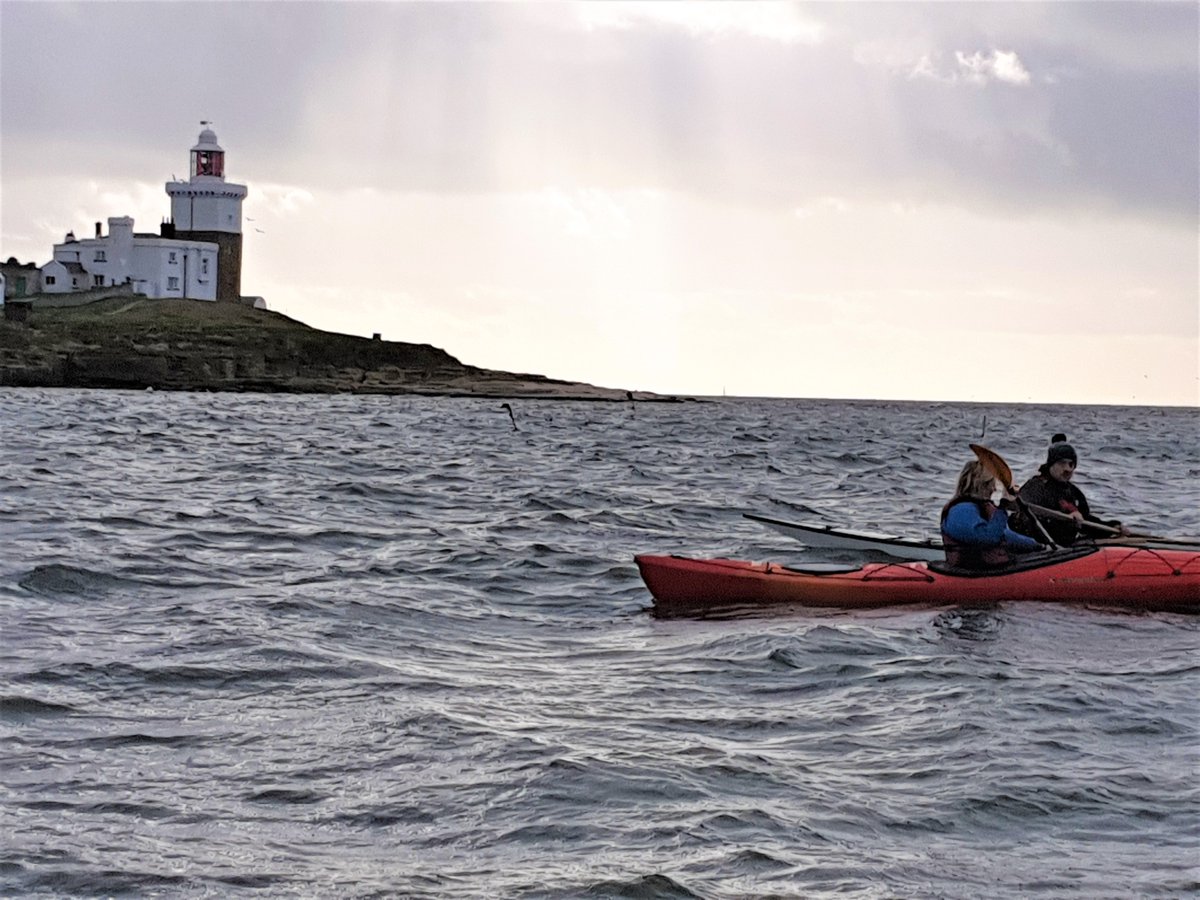 CSTamble's tweet image. Hannah completes one of her twelve challenges with the Coquet Shorebase Trust, kayaking to Coquet Island and back in her journey to raise awareness and funds for the Alzheimer’s Society.