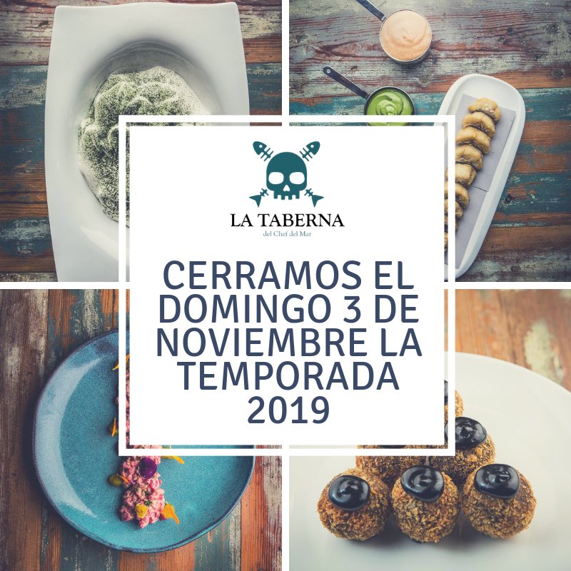Desgraciadamente tenemos que anunciar el cierre de la temporada el domingo 3 de noviembre...
Necesitamos este periodo para reinventarnos 🙌🏽
Gracias por haber compartido momentos con nosotros y por haberos dejado llevar! 
Nos vemos en 2020 💫
