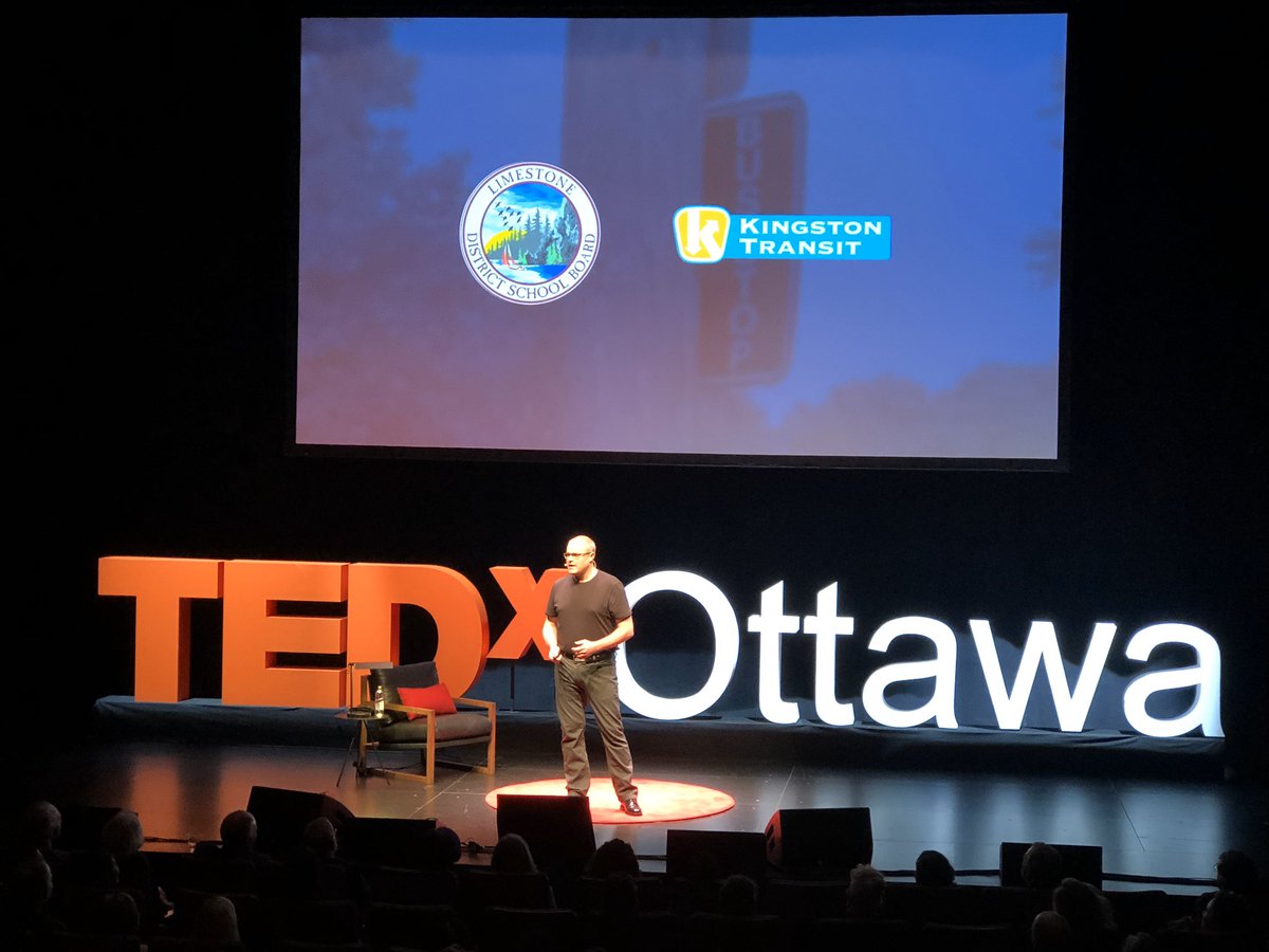 SustainableDan's tweet photo. After months of practice and one false start on stage 🤦🏻‍♂️, I did my best to describe the impact free high school bus passes, transit orientation &amp; school field trip passes have had on our students &amp; community as a whole. https://t.co/NvyFOKTA5x